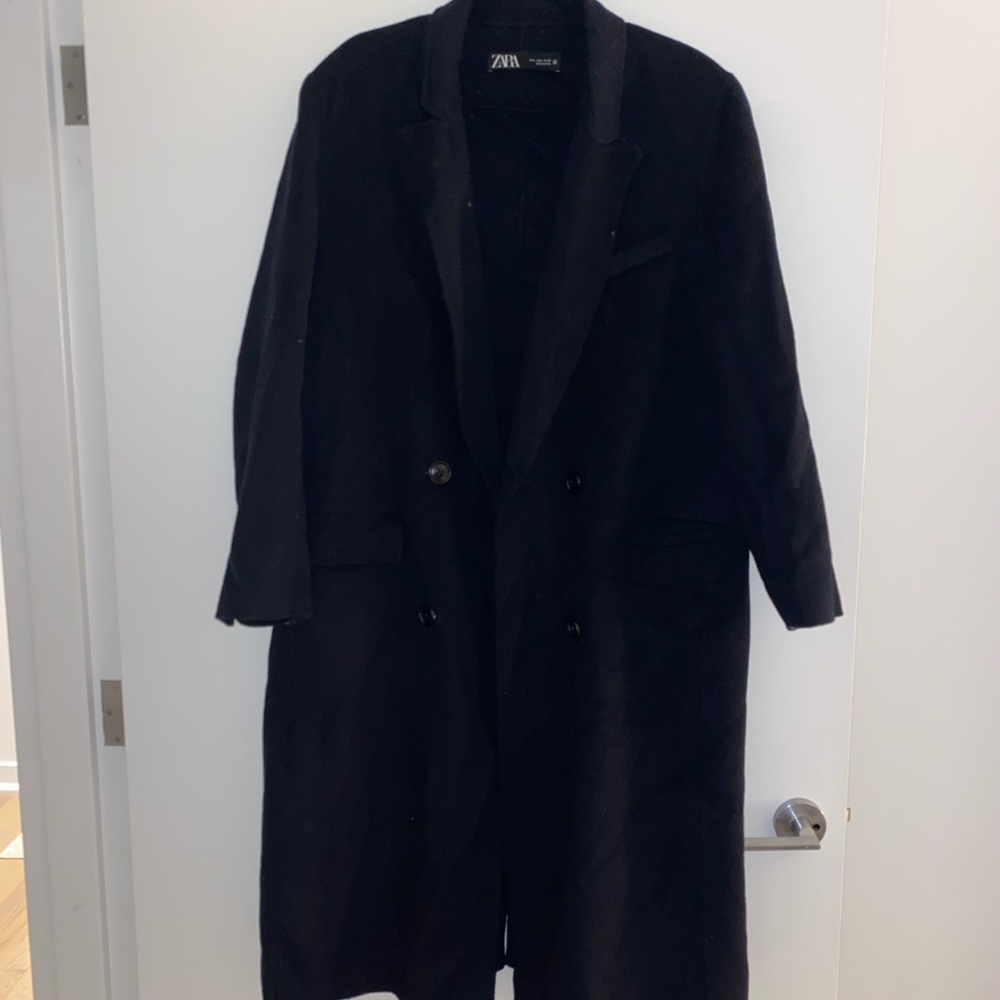 Zara unlined overcoat